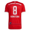 Virallinen Fanipaita FC Bayern München Goretzka 8 Kotipelipaita 2022-23 - Miesten
